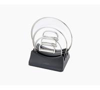 Support à couvercles 3 emplacements Joseph Joseph Space Noir Noir G