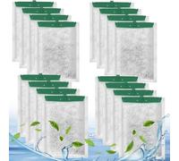 Josramt Lot de 16 cartouches filtrantes de rechange pour Tetra Whisper Bio-Bag - Compatibles avec les filtres Tetra Whisper 10i / IQ10 / PF10 et TetraFauna ReptoFilter