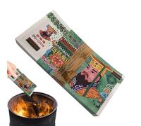 Joss Paper Money | Tomb-Sweeping Day Hell Money - Apportez la bonne fortune, accessoire sacrificiel pour le festival Qingming Halloween Obon Festival culte