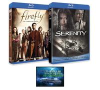 Joss Whedon's Firefly (Complete Series) & Serenity (Film) Bluray Collection + Including Bonus Art Card