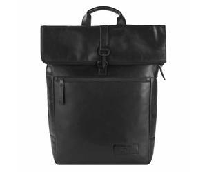 Jost Aarhus Daypack Cuir 44 cm Compartiment pour ordinateur portable noir