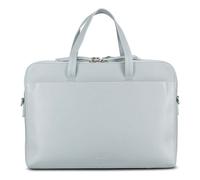 Jost Arva Attaché-case Cuir véritable 36 cm Compartiment ordinateur bleu