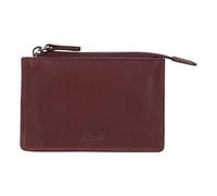 Jost Arva Étui pour cartes de crédit Protection RFID Cuir 12 cm rouge