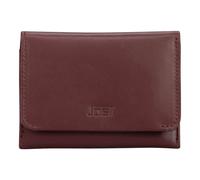 Jost Porte-monnaie Arva en cuir, protection RFID, 12 cm, rouge