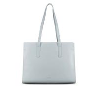Jost Arva Sac à bandoulière Cuir véritable 40 cm bleu