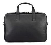 Jost Cuero bolsa de ordenador portátil bolso bandolera con compartimento para portátil Vika Laptop Case 15.6" Black negro