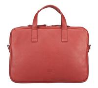Jost Cuero bolsa de ordenador portátil bolso bandolera con compartimento para portátil Vika Laptop Case 15.6" Red rojo
