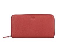 Jost Cuero Monedero Vika Zip Wallet Red Rojo
