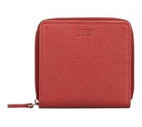 Jost Cuero Monedero Vika Zip Wallet Red Rojo