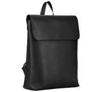 Jost Lysa Daypack Cuir véritable 39 cm Compartiment ordinateur noir