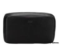 Jost Cuir sac d’accessoires Odense Cable Case Black noir