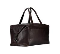 JOST Cuir Sac de Voyage London Travel Bag Brown Marron foncé