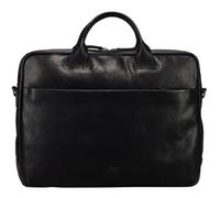 Jost Cuir serviette sac d'ordinateur portable pour ordinateur portable Glasgow Business Bag 2C Black noir