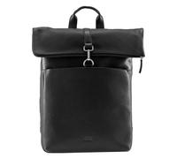 Jost Frankfurt Sac à dos professionnel Cuir 42 cm Compartiment pour ordinateur portable noir