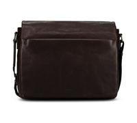 Jost Glasgow Attaché-case Protection RFID Cuir véritable 34 cm Compartiment ordinateur brun