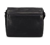 Jost Glasgow Attaché-case Protection RFID Cuir véritable 34 cm Compartiment ordinateur noir