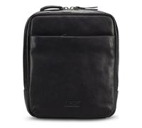 Jost Glasgow Sac à bandoulière XS Protection RFID Cuir véritable 20 cm noir