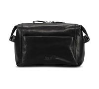 Jost Glasgow Trousse de toilette Cuir véritable 24 cm noir