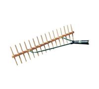 Jost JOST Râteau à foin en plastique double face 16 dents Quantité:1