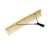 Jost JOST Râteau à gazon en plastique, 32 dents courbées, unilatéral Quantité:1