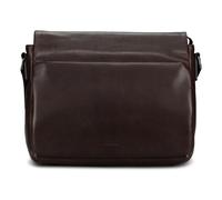 Jost London Besace Cuir véritable 34 cm Compartiment ordinateur brun
