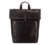 Jost London Daypack Cuir véritable 44 cm Compartiment ordinateur brun