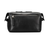 Jost Lund Trousse de toilette Cuir véritable 25 cm noir