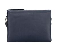 Jost Lysa Sac à bandoulière Cuir véritable 26 cm bleu