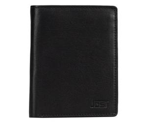 Jost Odense Porte-monnaie Protection RFID Cuir véritable 10 cm noir