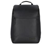Jost Stockholm Sac à dos professionnel Cuir 44 cm Compartiment pour ordinateur portable noir