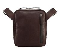 Jost Glasgow Sac à bandoulière XS Protection RFID Cuir véritable 20 cm brun