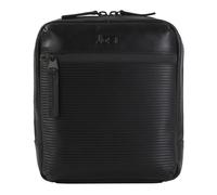 JOST Sac à épaule bandoulière noir en cuir pour femme - Aarhus Zip Shoulder Bag 289244