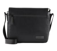 Jost Stockholm Messenger en cuir 33 cm compartiment pour ordinateur portable noir