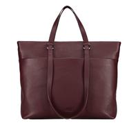 Jost Sac de travail Lysa en cuir, 36 cm, compartiment pour ordinateur portable rouge