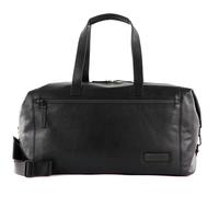 Jost Stockholm Weekender Sac de voyage en cuir 50 cm noir