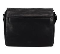 Jost Glasgow Attaché-case Protection RFID Cuir véritable 34 cm Compartiment ordinateur noir