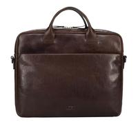Jost sac d'ordinateur portable serviette pour ordinateur portable Glasgow Business Bag 1C Brown marron foncé