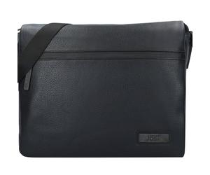 Jost Stockholm Messenger Sac en cuir 38 cm pour ordinateur portable noir
