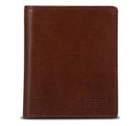 Jost Vardo Porte-monnaie Protection RFID Cuir 8.5 cm brun