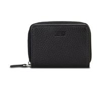 Jost Vika Porte-monnaie Protection RFID Cuir véritable 7.5 cm noir
