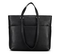 Jost Vika Sac à main Cuir véritable 36 cm noir