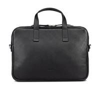 Jost Cuero bolsa de ordenador portátil bolso bandolera con compartimento para portátil Vika Laptop Case 15.6" Black negro