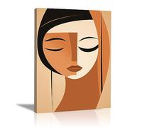 JOSUE Blanc cass茅, noir Tableau Decoration Murale Décoration Maison,Tableau Chambre Adulte,Deco Murale Chambre,Deco Cuisine - 20x30cm Encadrée