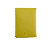 Josybag Sos Étui en Cuir, Format A6, Limone/Grün (Vert) - Compact, Élégant, Durable et Pratique, Idéal pour Sécuriser Cartes, Billets, Documents et Identification lors de vos Déplacements Quotidiens
