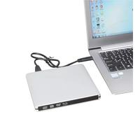 JOTEC Lecteur Blu-Ray externe 4K UHD en aluminium de qualité supérieure, graveur Blu-ray 4K USB 3.0 et double interface de type C, compatible avec tous les modèles PC et Mac Surpport 100 Go 128 Go