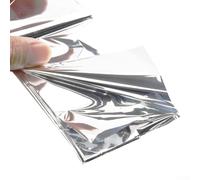 Jotekonoby 210 x 120 cm Film réfléchissant double face Mylar pour serre - Revêtement de tente de culture - Feuille de rebond légère PETP hautement réfléchissante