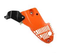 Jotekonoby 2500 Ensemble de frein de rechange pour tronçonneuse - Petite plaque de frein et déflecteur de frein en plastique pour équipement électrique extérieur