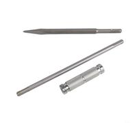 Jotekonoby 26 cm pour tige d'extension pour marteau perforateur rotatif, adaptateur à dégagement rapide avec acier à haute teneur en carbone et acier au chrome vanadium, foret à maçonnerie