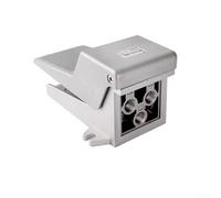 Jotekonoby 4F210-08 Soupape à pédale pneumatique à 2 positions avec retour à ressort en acier inoxydable pour machines industrielles, design antidérapant, modèle 4F210-08