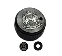 Jotekonoby Abu Garcia Bouton de frein mécanique avec système sonore interne pour moulinet de pêche série 3/3,5 4 P5 (Noir)